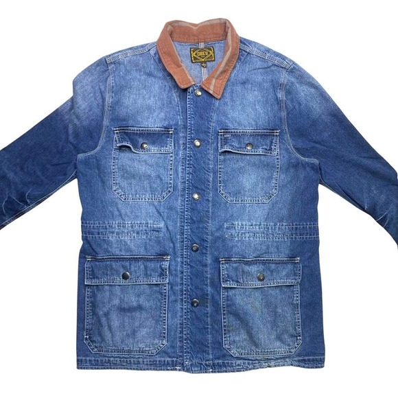 Obey denim jean jacket - Picture 3 of 8